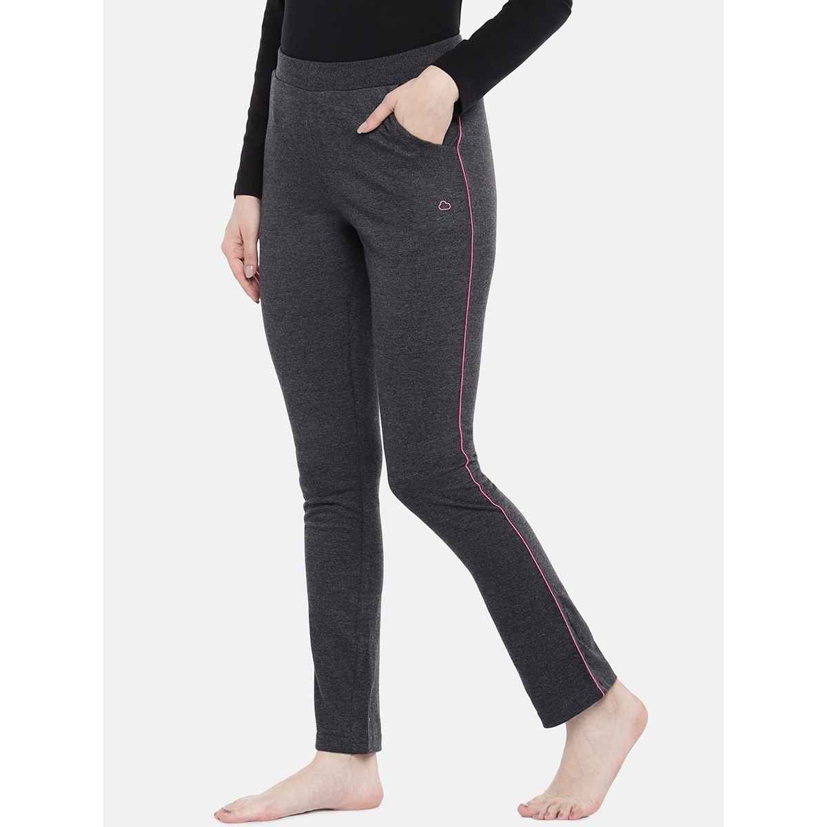 Sweet Dreams Women Solid Pyjama | Charcoal | XXL