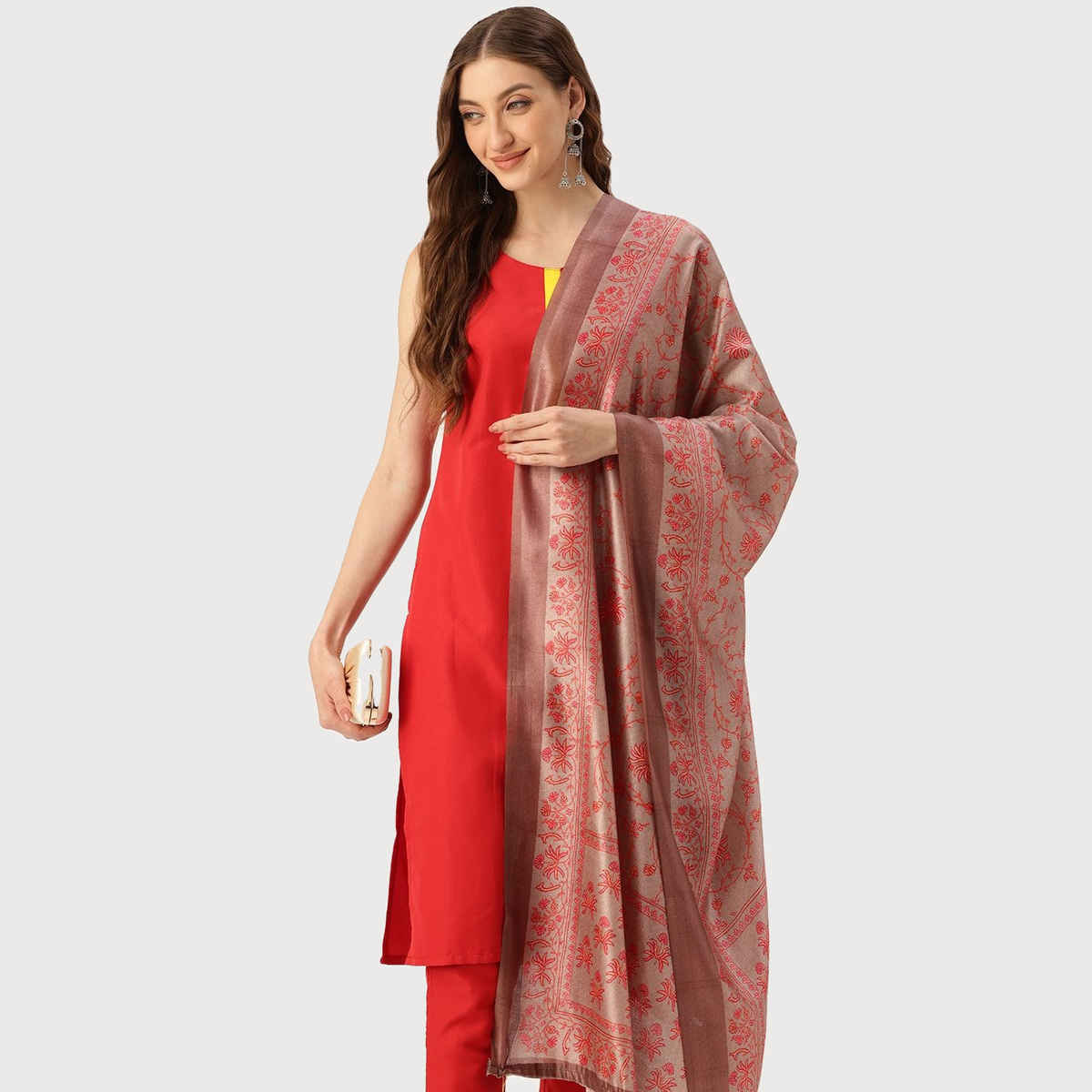 Ishin Multi Color Cotton Dupatta | 1019