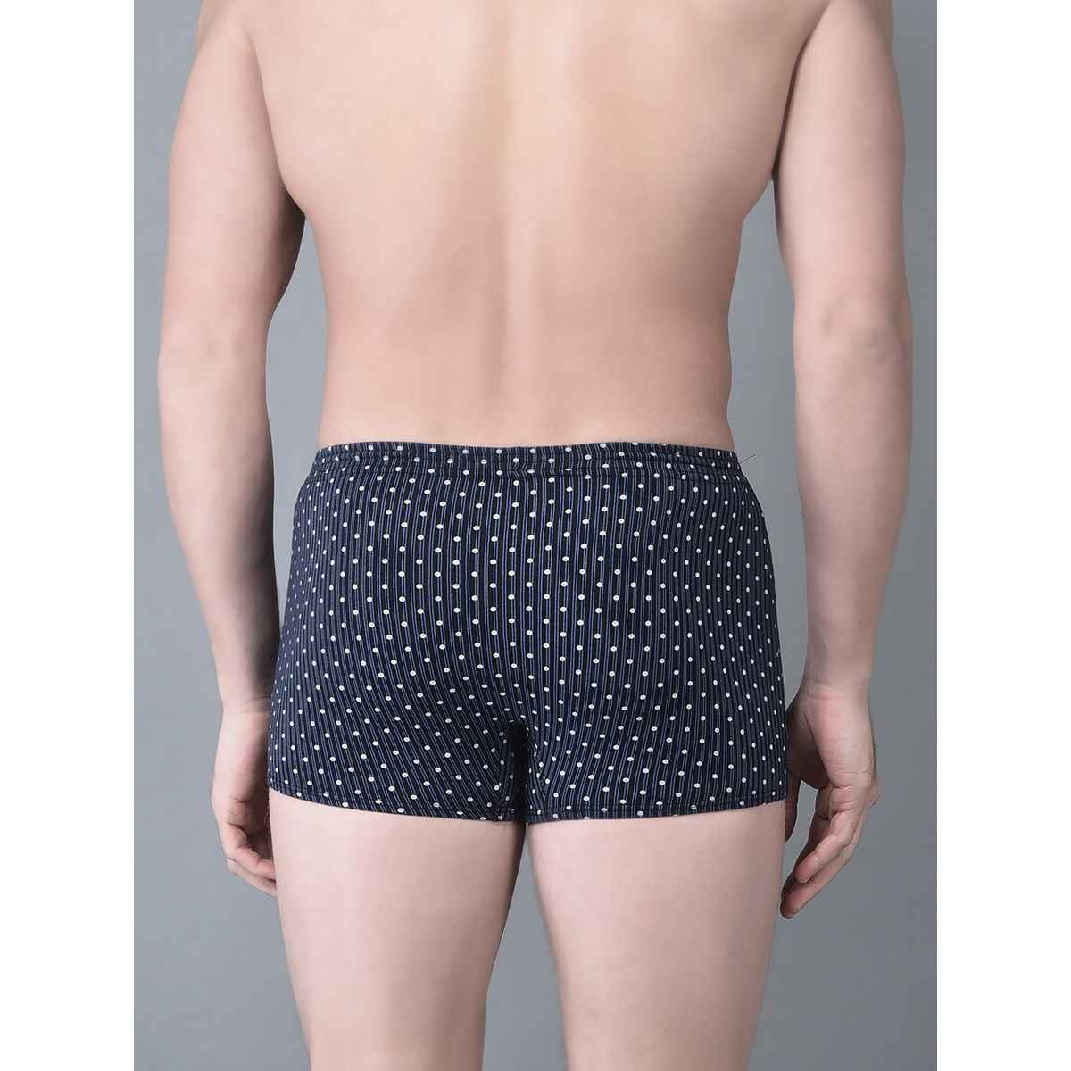 Dollar Bigboss Men's Soft Combed Cotton Printed Trunk | Pack Of 2 | Assorted - XXL