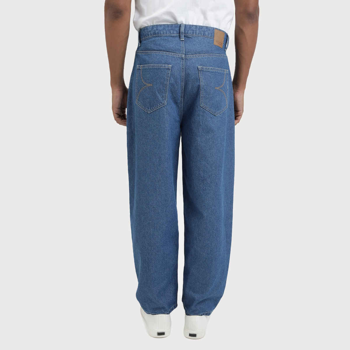 Bene Kleed Men's Baggy Fit Jeans | Blue - 32