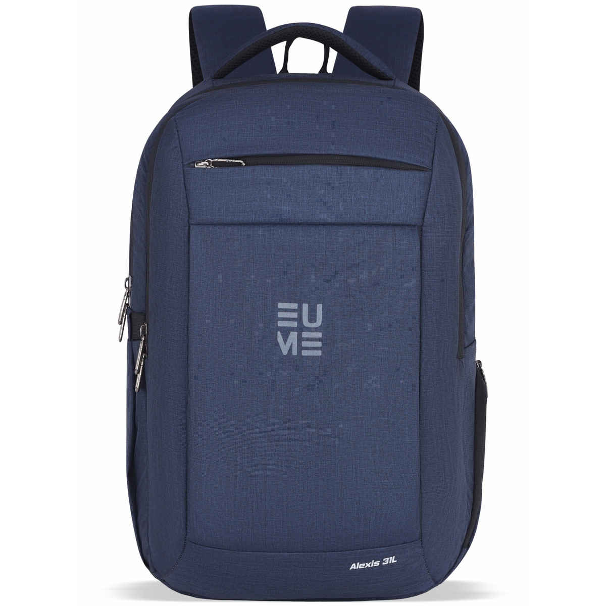 EUME Unisex Polyester 31 L Top Handle Laptop Backpack | Navy Blue - 15.6 Inches