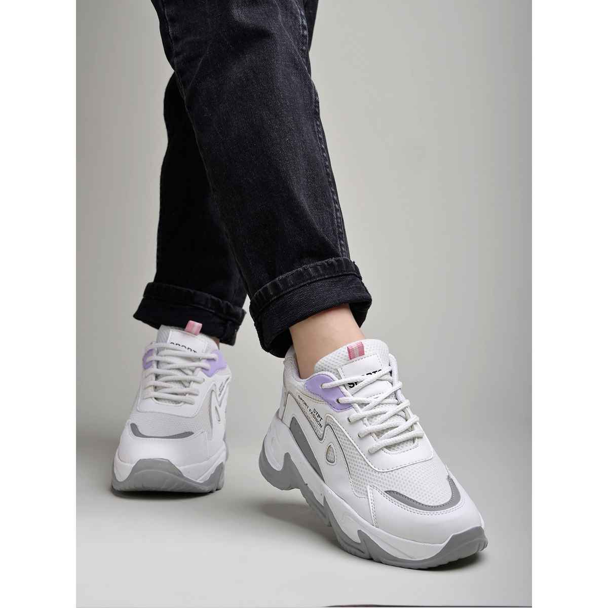 Shoetopia Daily Wear Casual Sports Shoe Sneakers Casuals For Women | UK 6