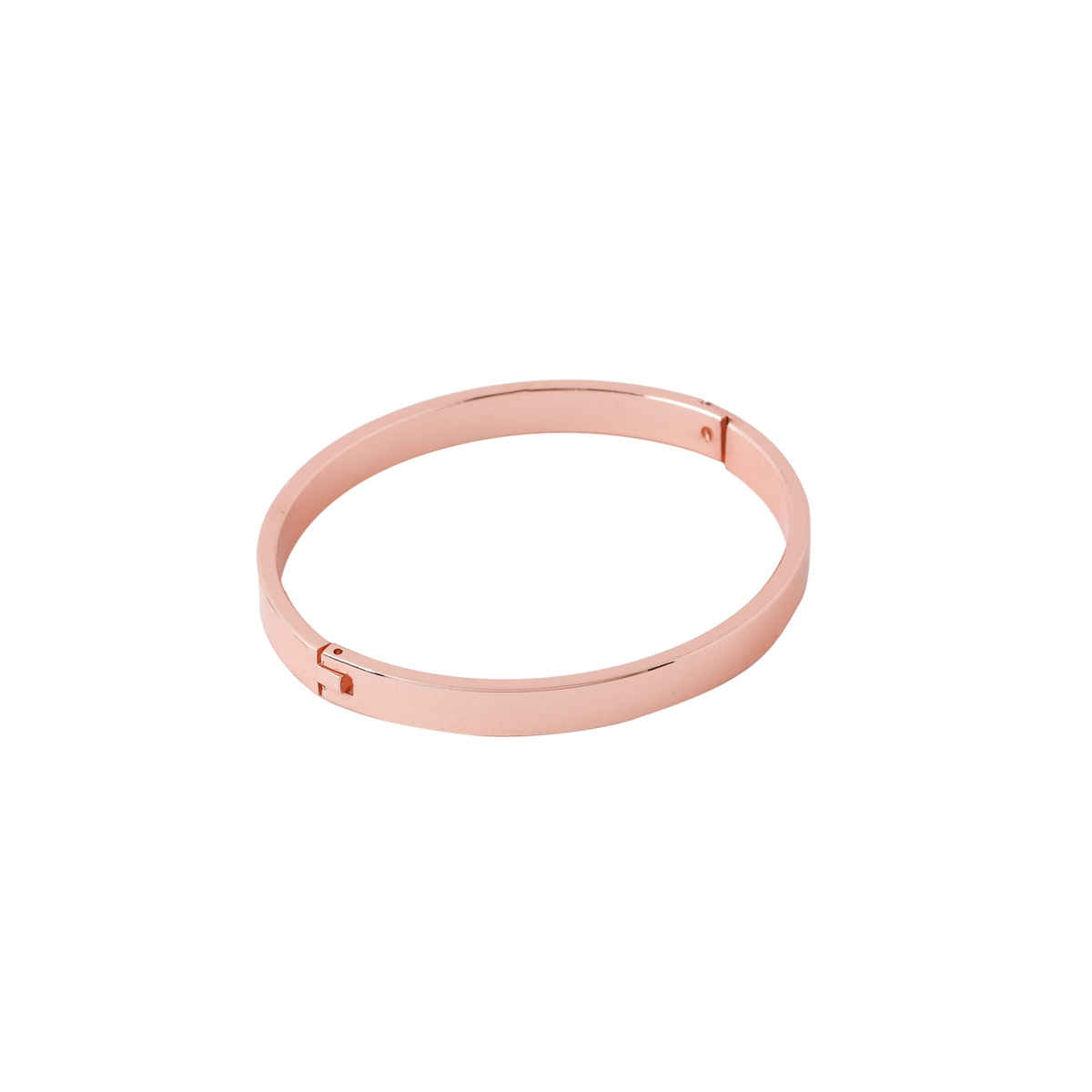 NVR Men's Rose Gold Kada Bracelet | NVR2104