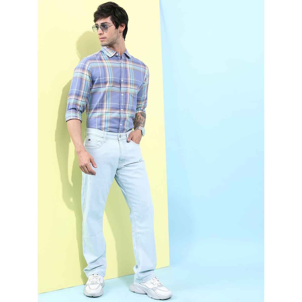 HIGHLANDER Men's Casual Shirt | Lavender - S