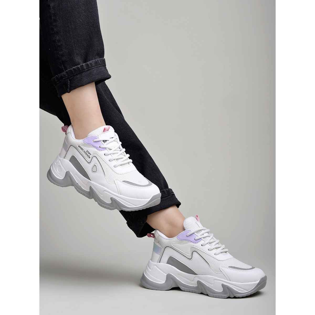 Shoetopia Daily Wear Casual Sports Shoe Sneakers Casuals For Women | UK 6