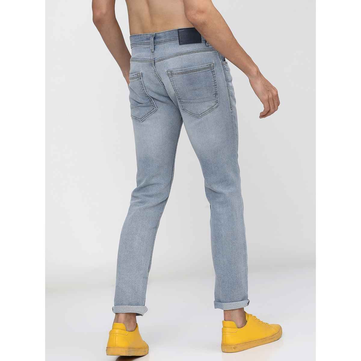 Locomotive Men's Slim Fit Full Length Jeans | Light Blue | 34