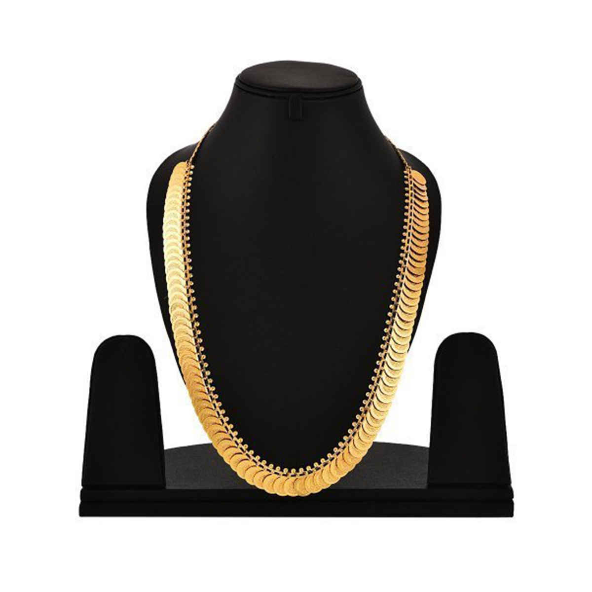 Youbella Golden Plated Long Mala For Women (Golden )(Ybnk5041)