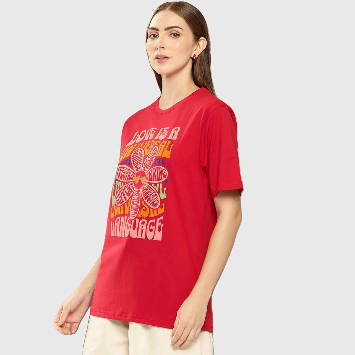 Dillinger Women's T-shirt | WMNCR624RED | Red - XL