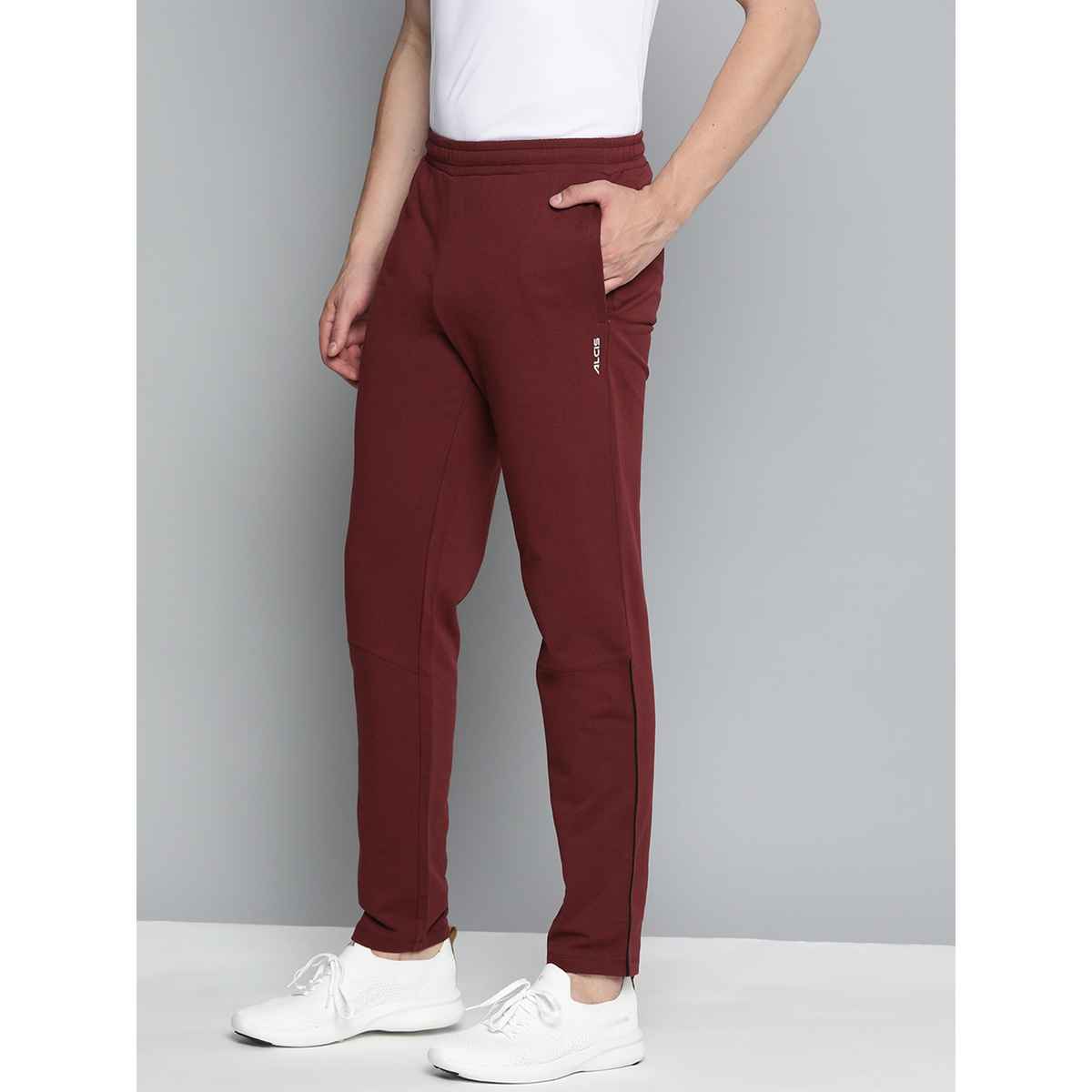 Alcis Men's Track Pant | Wine - L