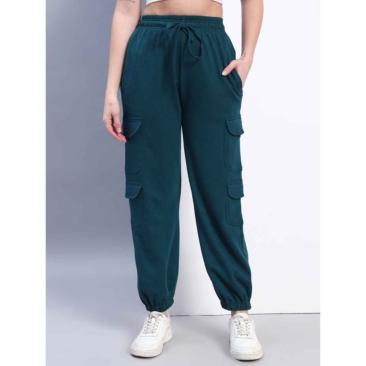 Q-rious Women's AdventureFlex Cargo Joggers | GLJ-CARGO | Teal - 34