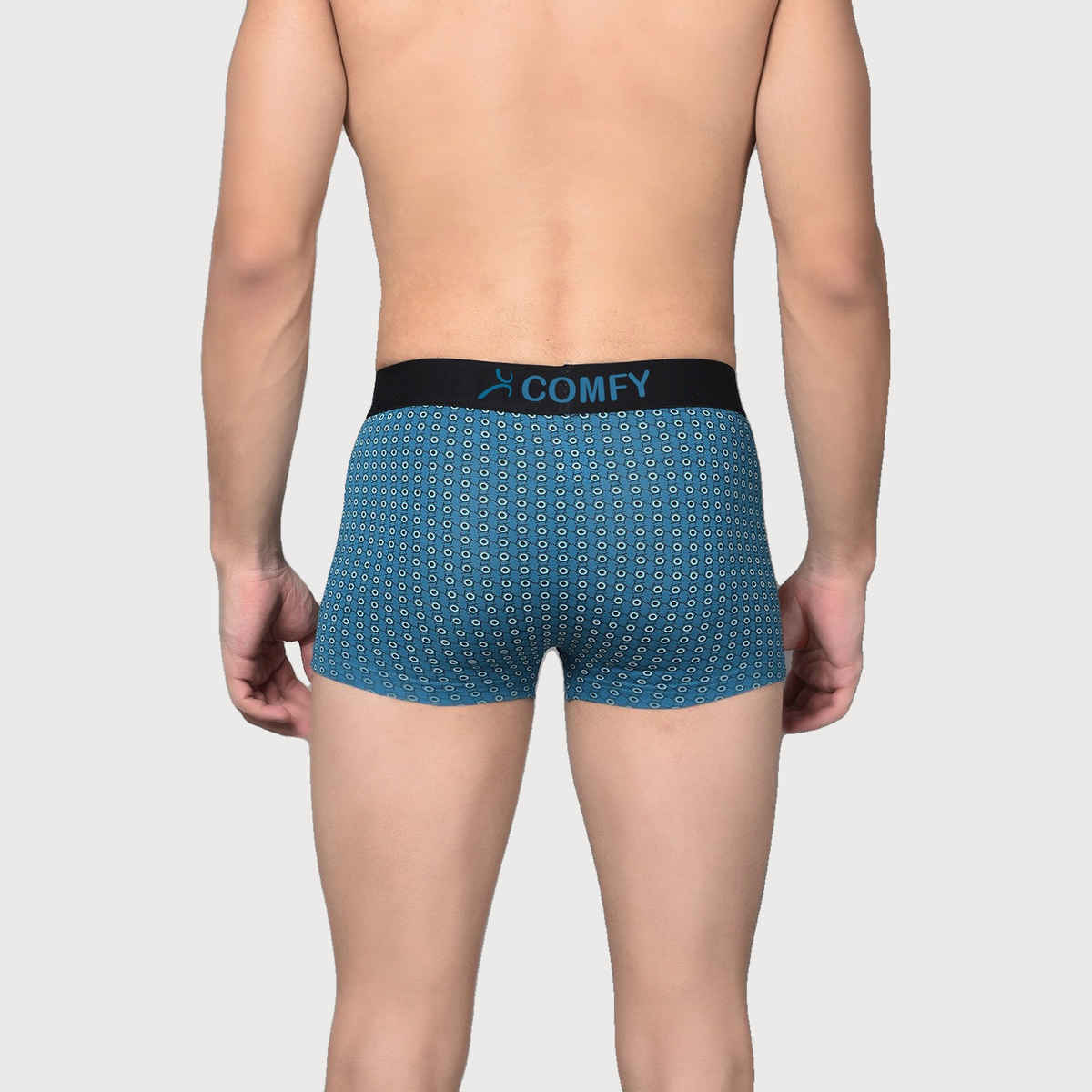 Amul Comfy Men's Printed Trunk | Multicolor - 100