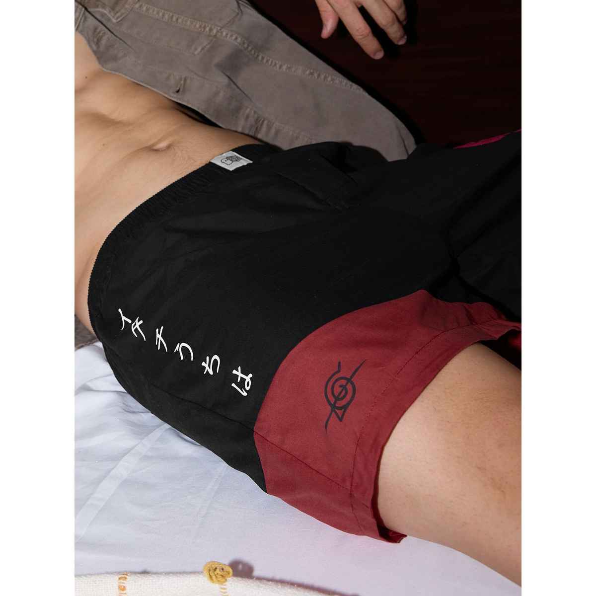 The Souled Store Men s Naruto - Itachi Boxer Shorts | Black | M | 247305