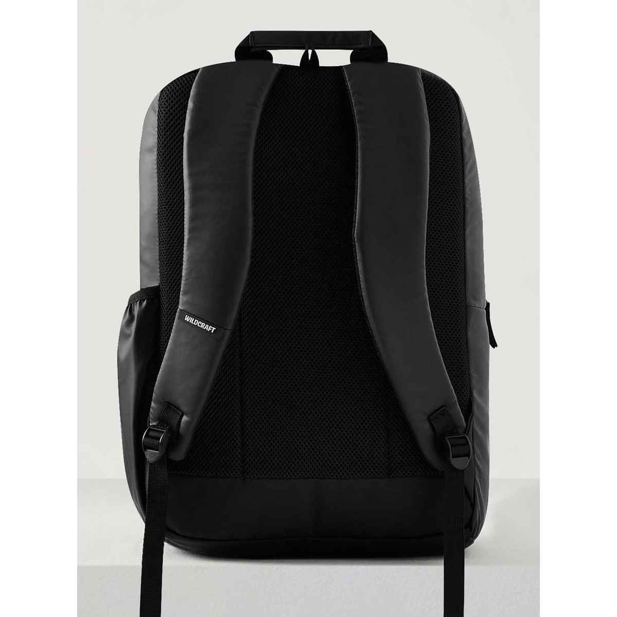Wildcraft Unisex Polyester 35 L Padded Grab Handle Backpack | Black