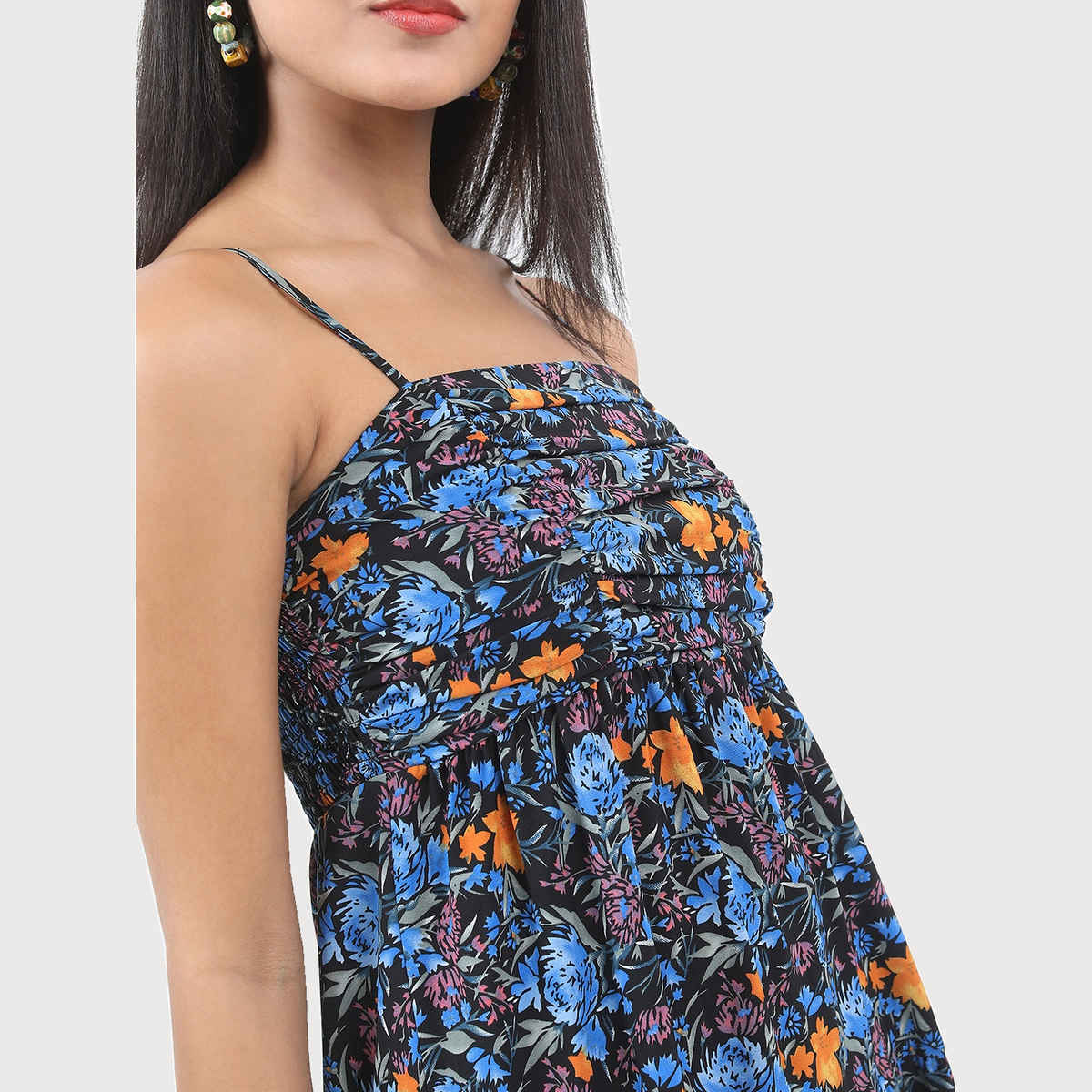 Ketch Women's Floral Maxi Dress | Multicolor - S