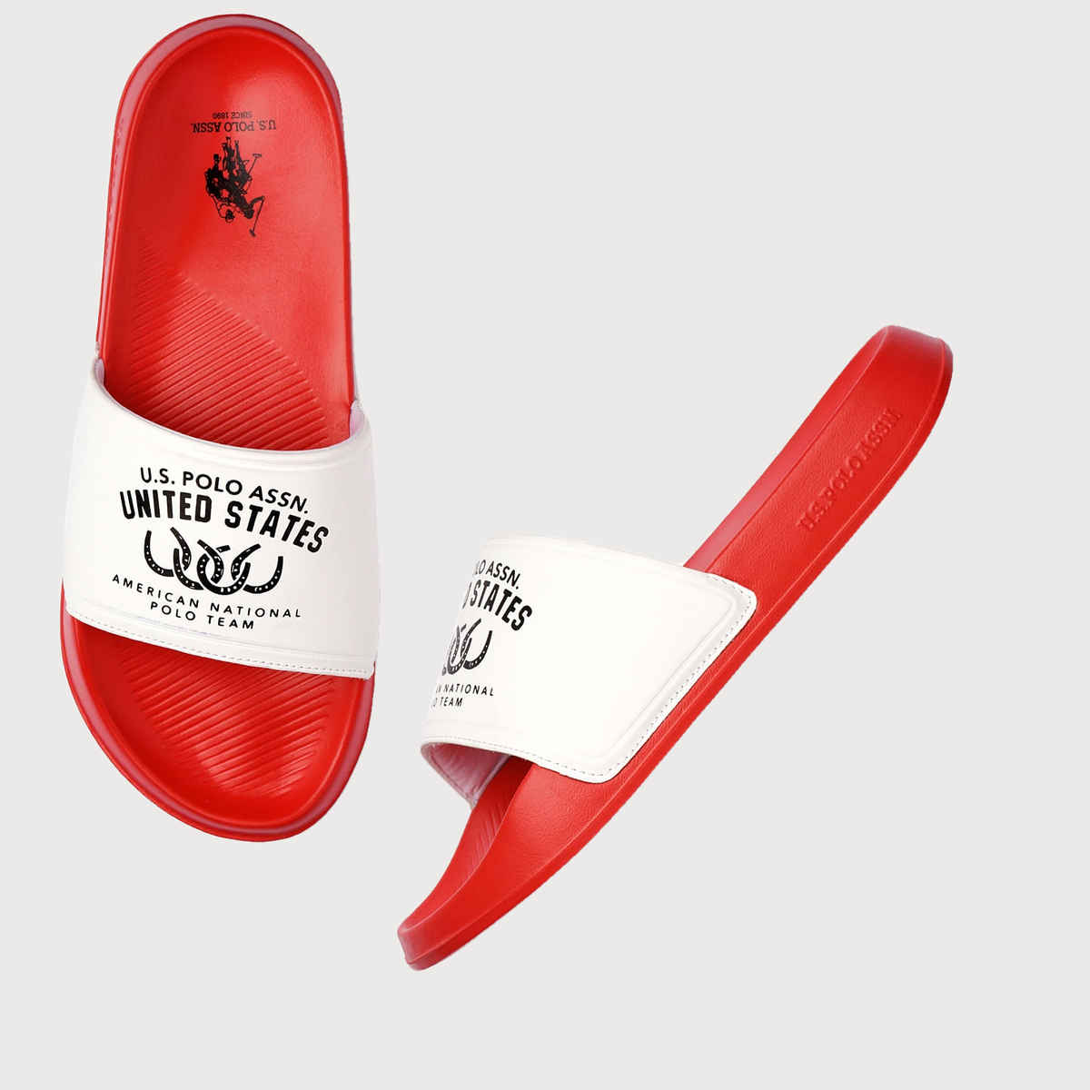 U.S. Polo Assn. | Men Toni Sliders | White | UK 8