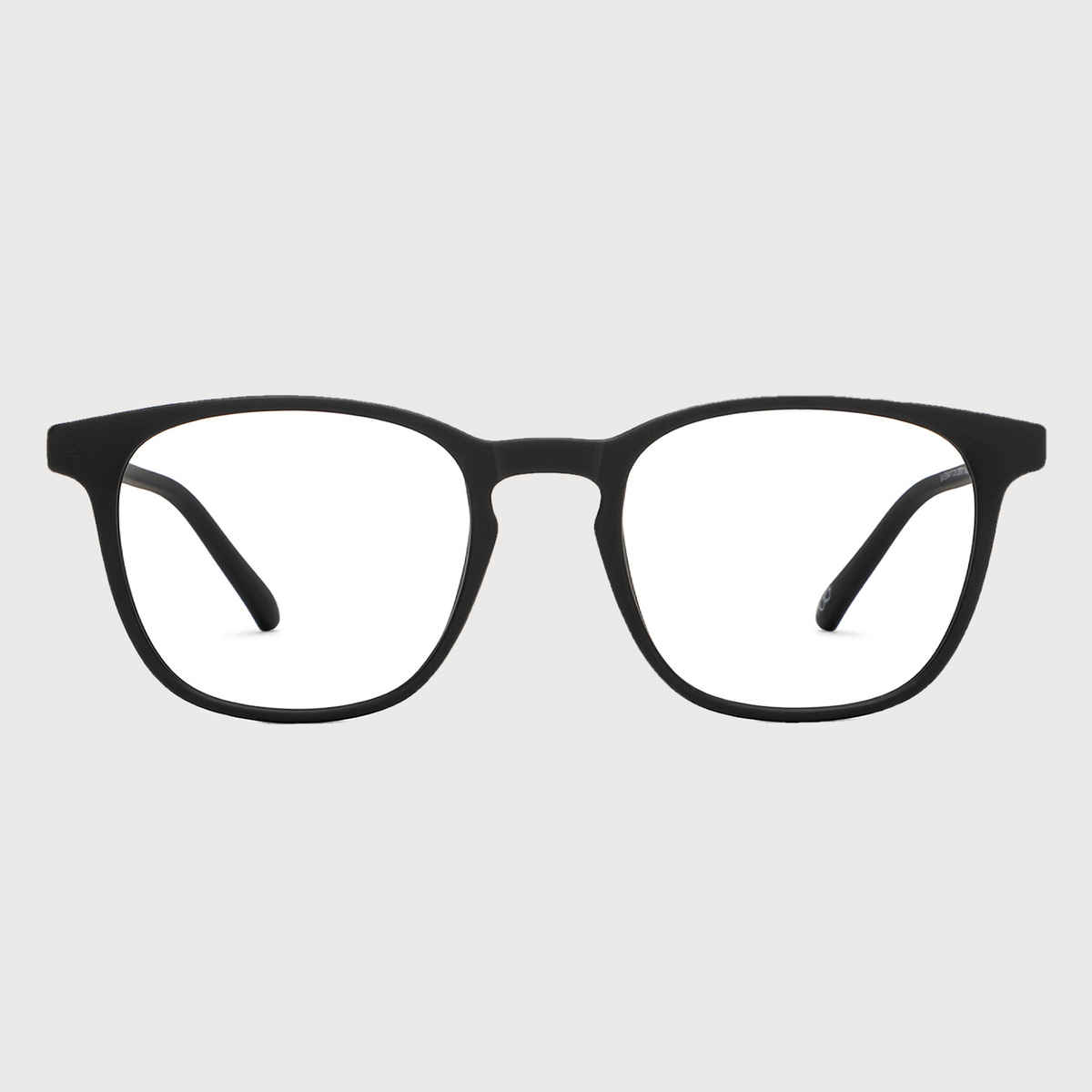 Hustlr Power by Lenskart Unisex TR90 Computer Glasses | Dark Night - M