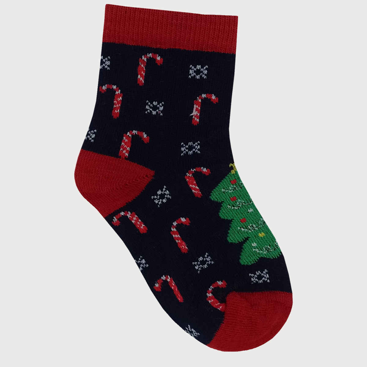 Beyond Boy's Patterned Combed Cotton Ankle Socks | Navy and Sky Blue | 8 - 10 years