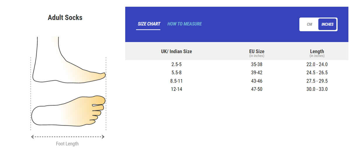 Decathlon | Kiprun Solid Socks - Black , UK 8.5 - 11