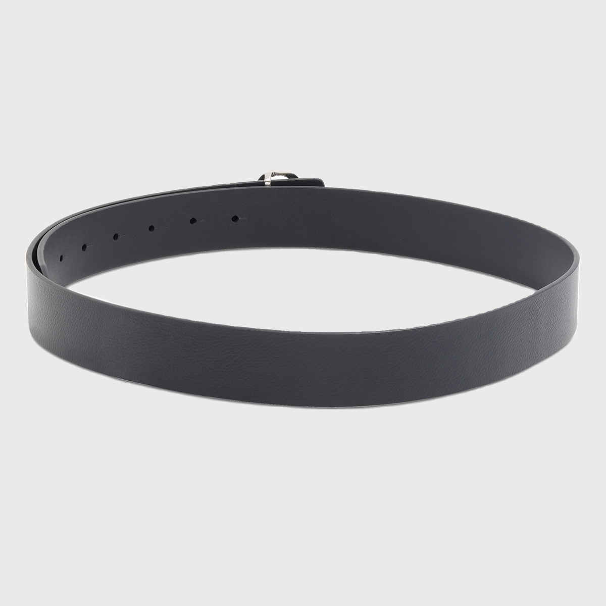 United Colors Of Benetton Men's Solid Leather Reversible Belt | Black Malaga - 36 Inches