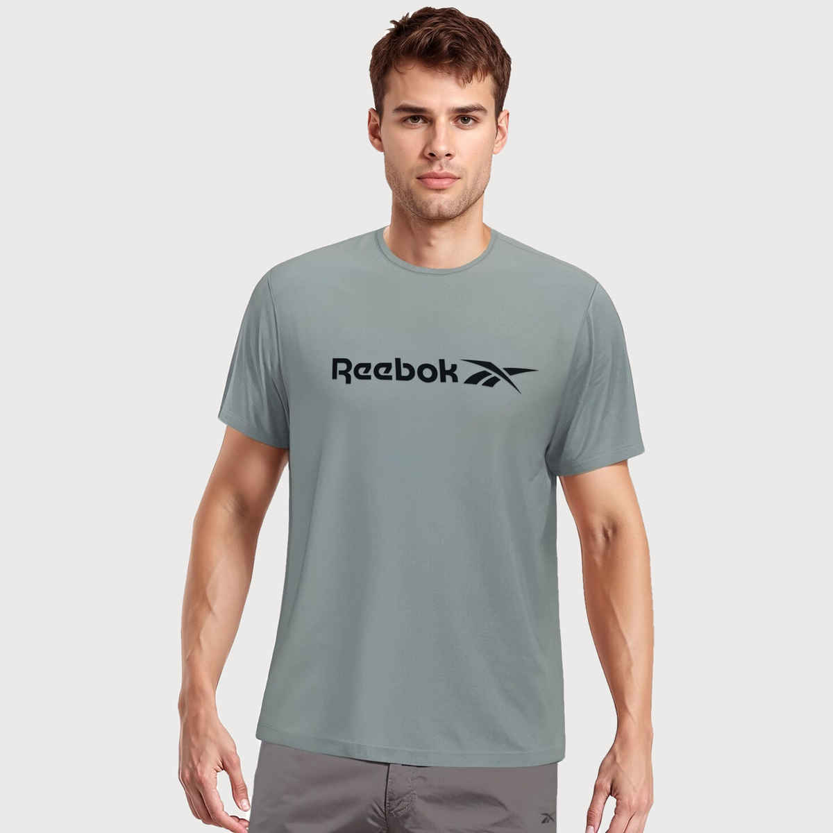 Reebok Men's T-shirt Grey - S