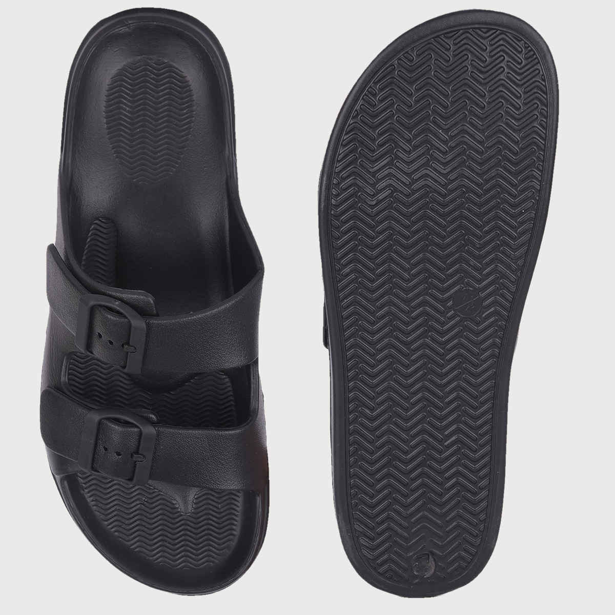 Action Eva Flotter Mens Slippers | Uk | 7 | Black