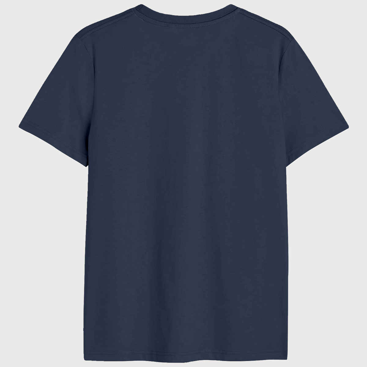 Bonorganik Men's Captain America Graphic Printed T-shirt | Blue | M