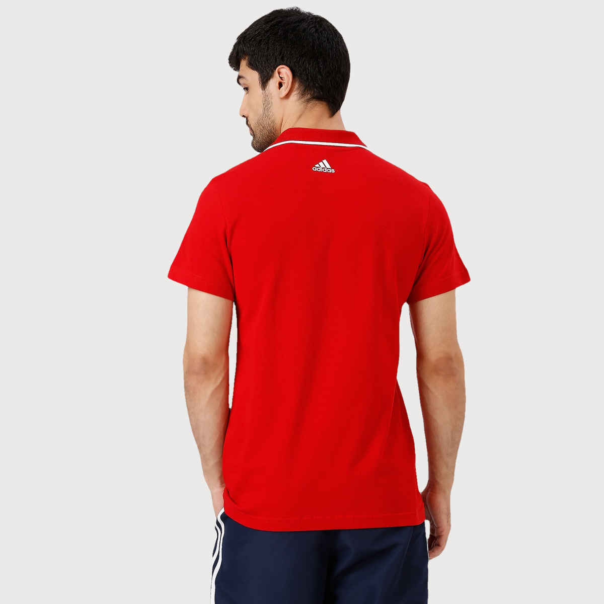 Adidas Men's Solid Red Polo T-Shirt | M | IX3313