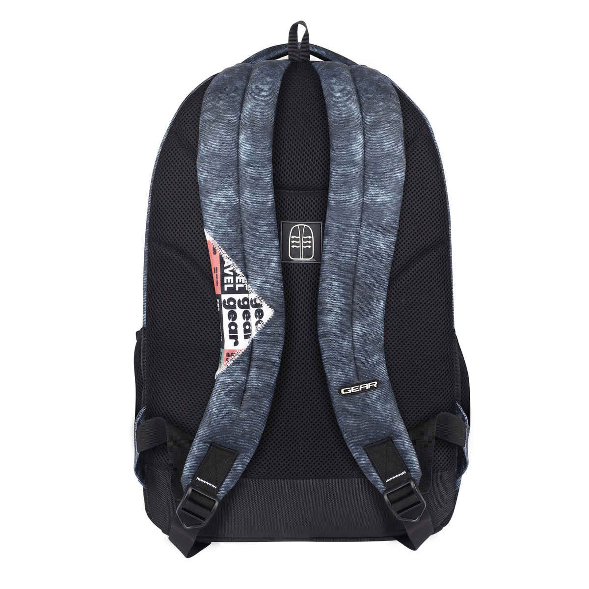 Gear Unisex Polyester 34 L Backpack | Grey Black - 15.4 Inches