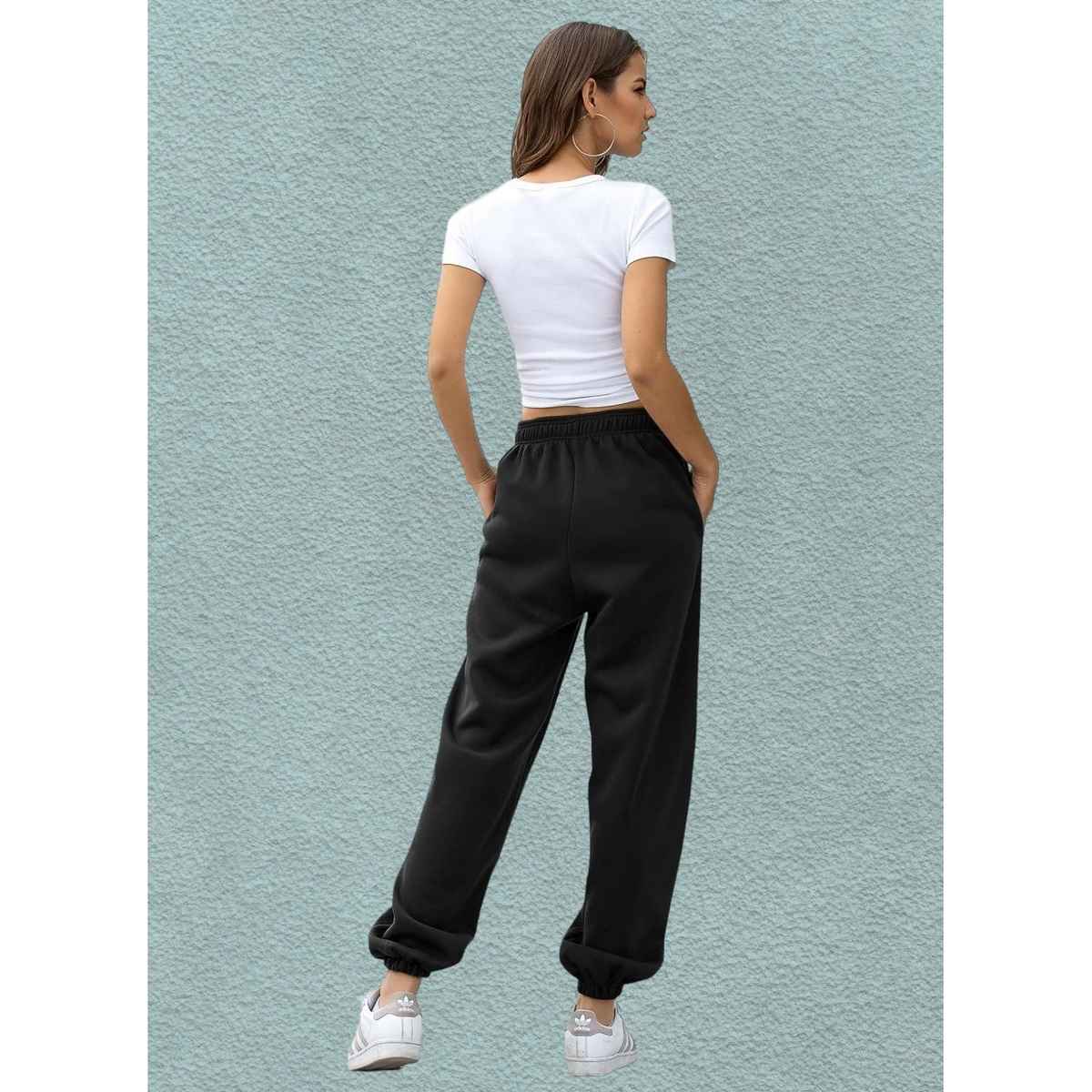 Q-rious Women's EasyFlow Relaxed Joggers | PLAZ-CARGO | Black - 32
