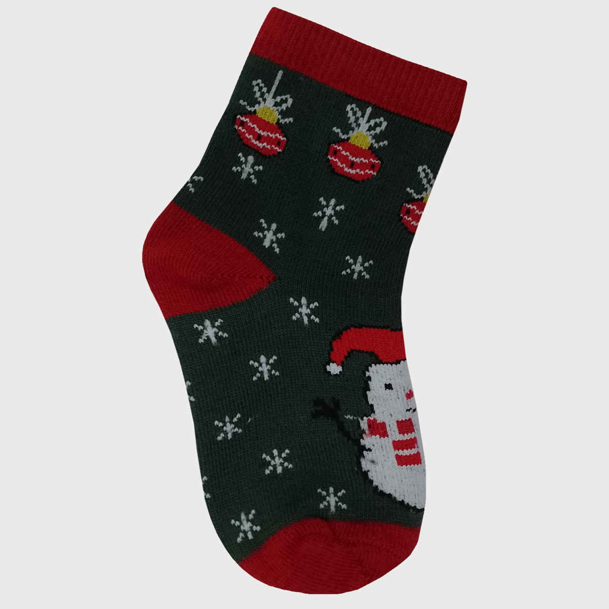 Beyond Boy's Cotton Ankle Length Socks | Green and Navy | 6 - 8 years