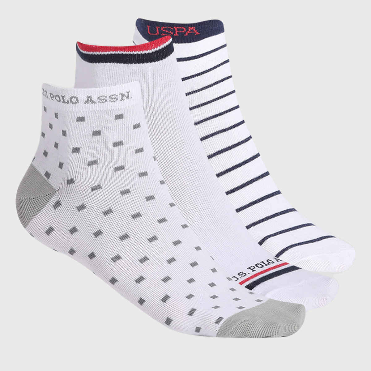 U.S. Polo Assn. | Socks Pack of 3 | I646 | White