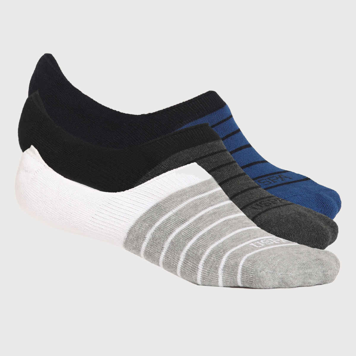 U.S. Polo Assn. | Socks Pack of 3 | ES004 | Black, Navy and White