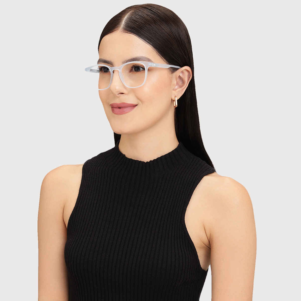 Hustlr Power by Lenskart Unisex TR90 Computer Glasses | Blue Sky - M