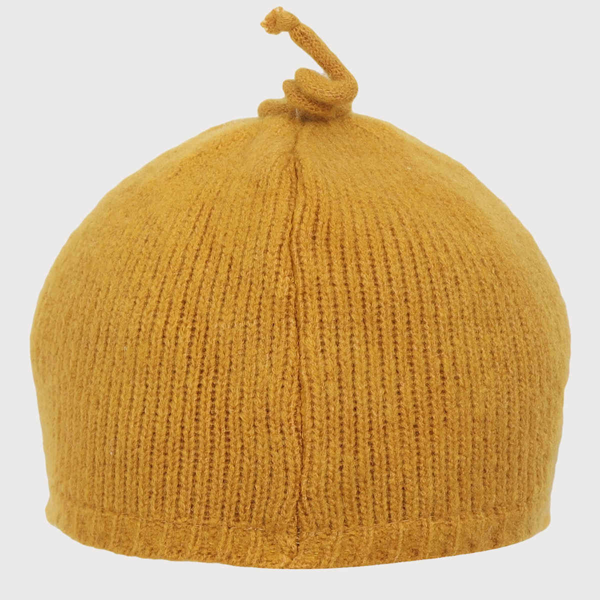 Fabseasons Unisex Wool Skull Cap | Yellow | 2 - 5 years