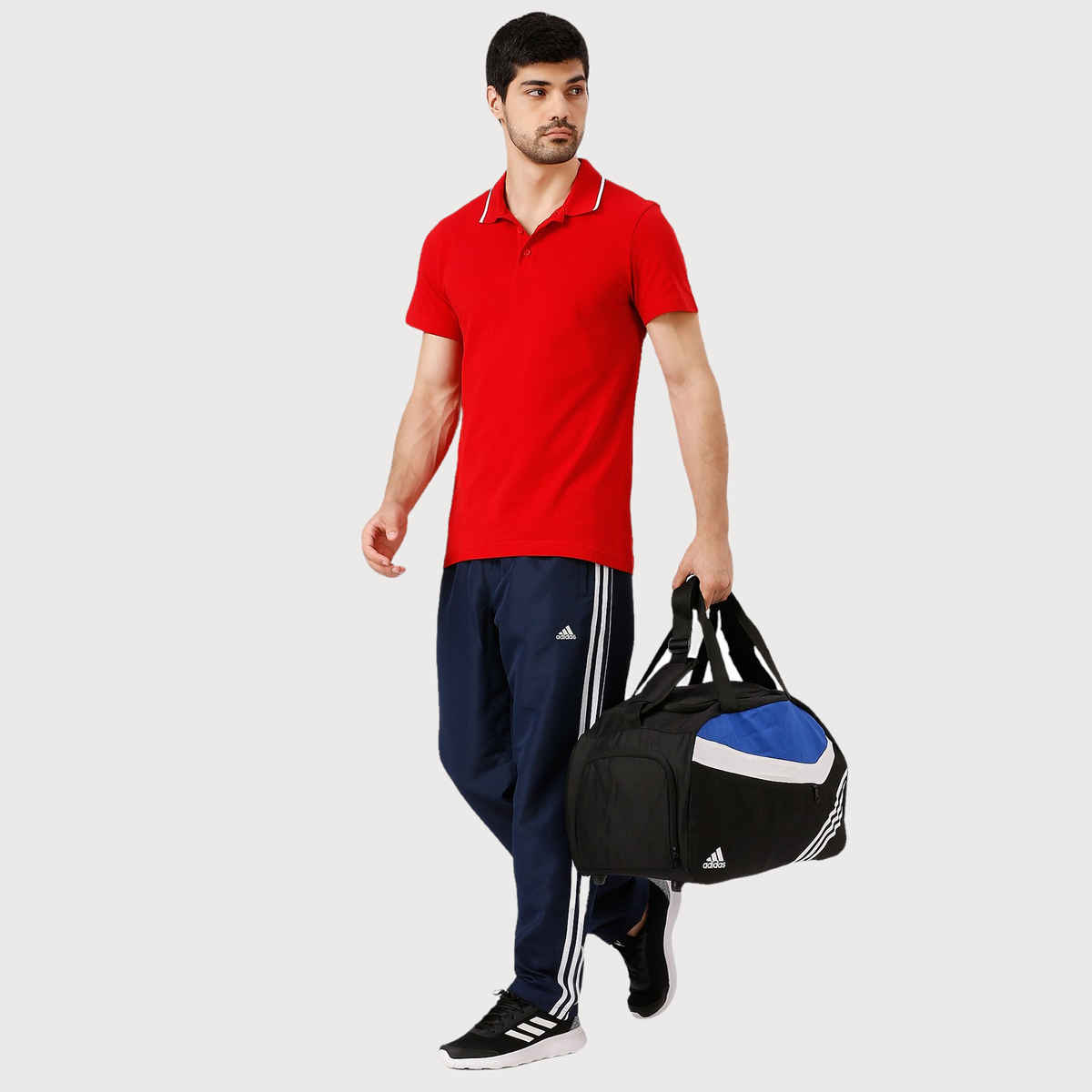 Adidas Men's Solid Red Polo T-Shirt | M | IX3313