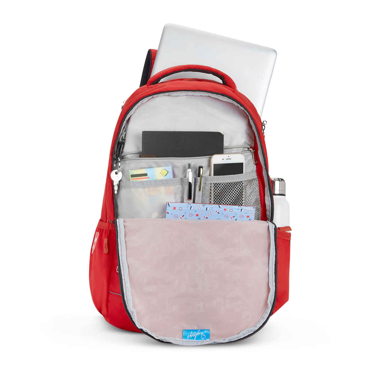 Skybags Unisex Polyester 31 L Laptop Backpack | Red