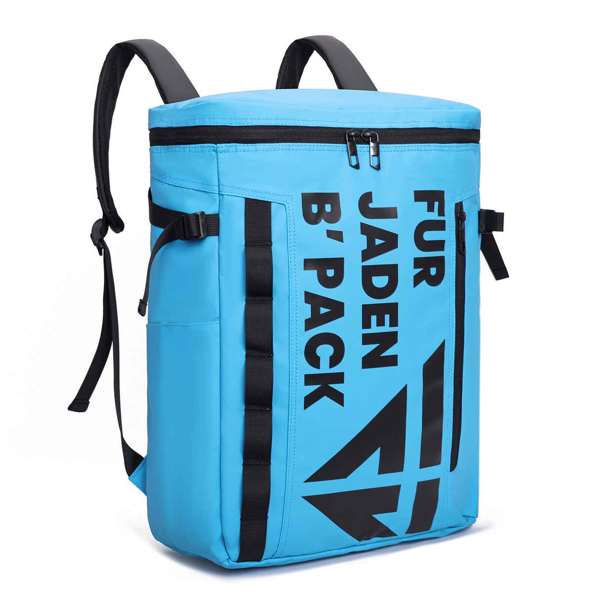 Fur Jaden Unisex Solid Polyester 25 L Laptop Backpack | Blue - 15.6 Inches