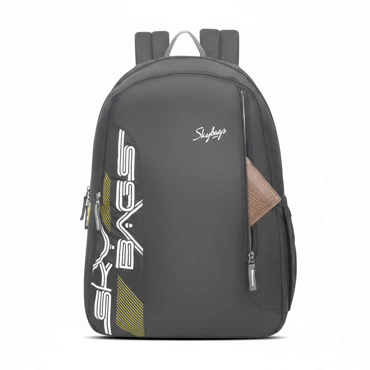 Skybags Sync Backpack with 2 Compartments | Grey - 28 L