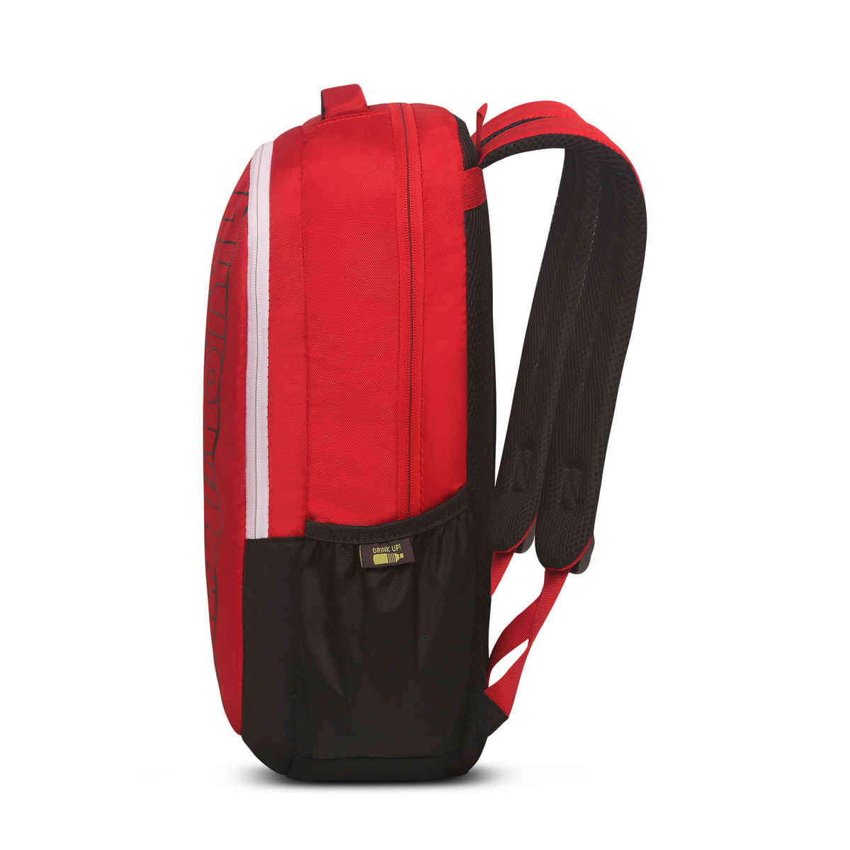Skybags Unisex Logo Polyester 22 L Padded Grab Handle Laptop Backpack | Red - M