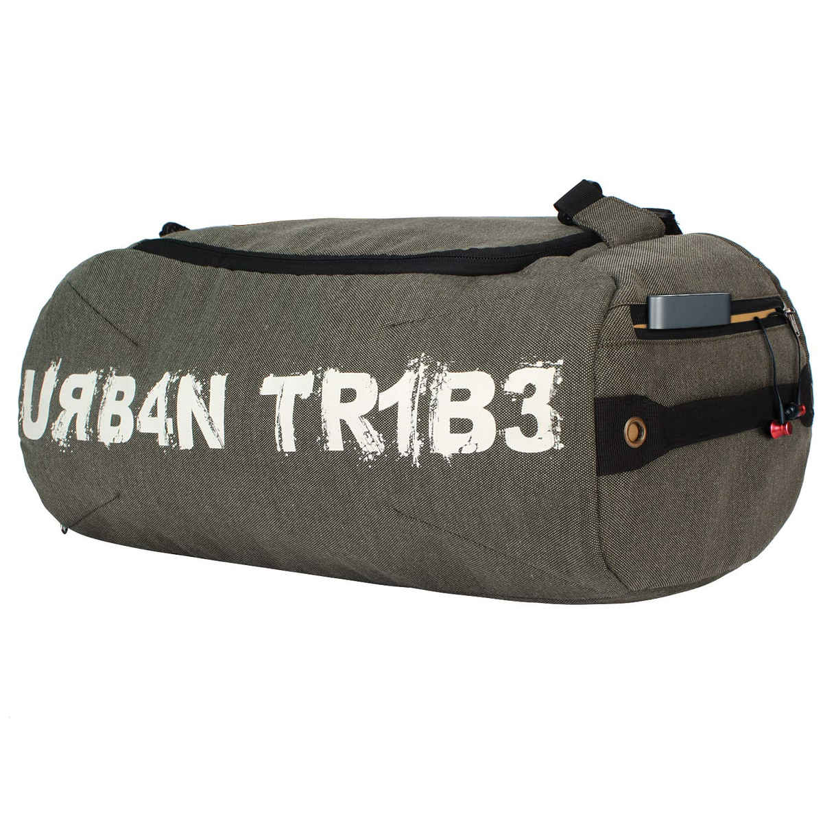 Urban Tribe Unisex Polyester 23 L Gym Bag | Olive - M