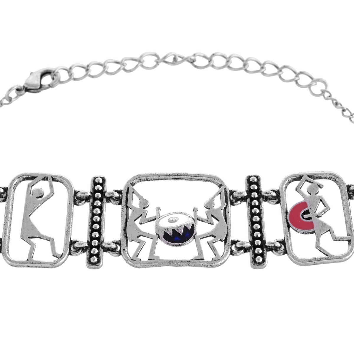 Voylla Warli Rangilo Maro Dholna Bracelet