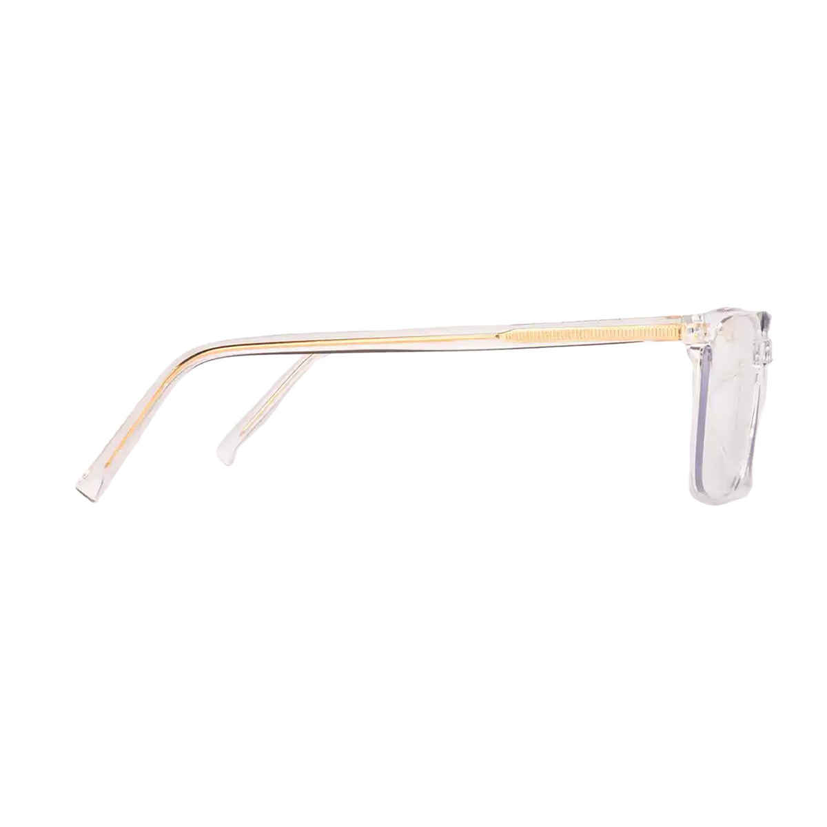 Lenskart BLU Unisex Zero Power Computer Glasses| Medium | Transparent - 135 mm