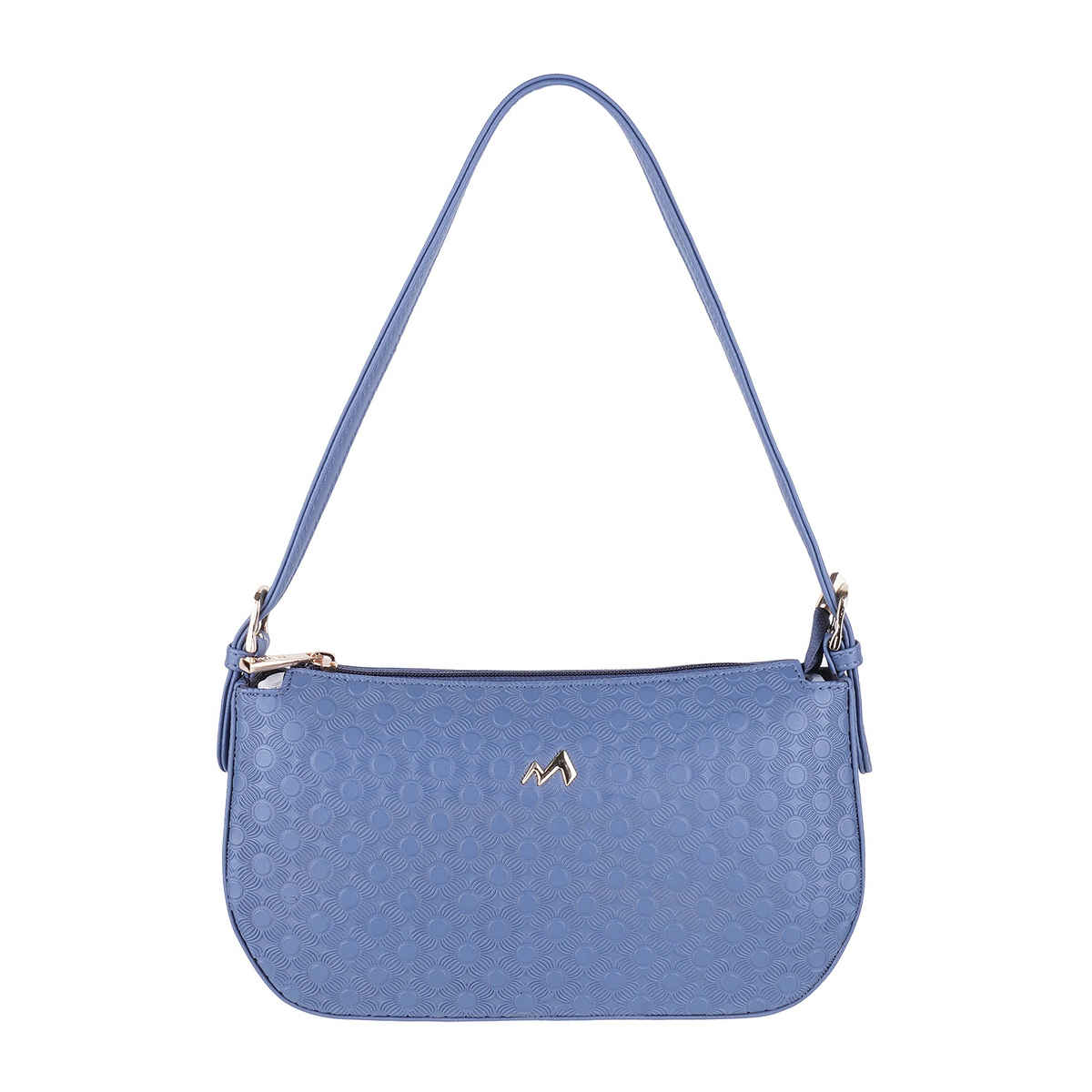 Metro Blue Synthetic Sling Bag for Women | 66-178-45