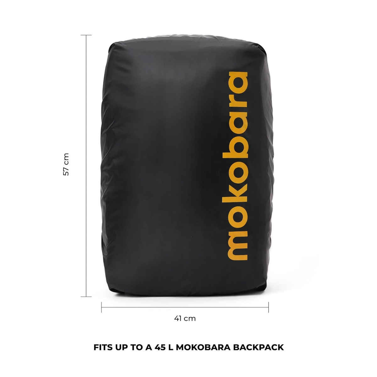 Mokobara Unisex Solid Polyester Luggage Cover | Crypto