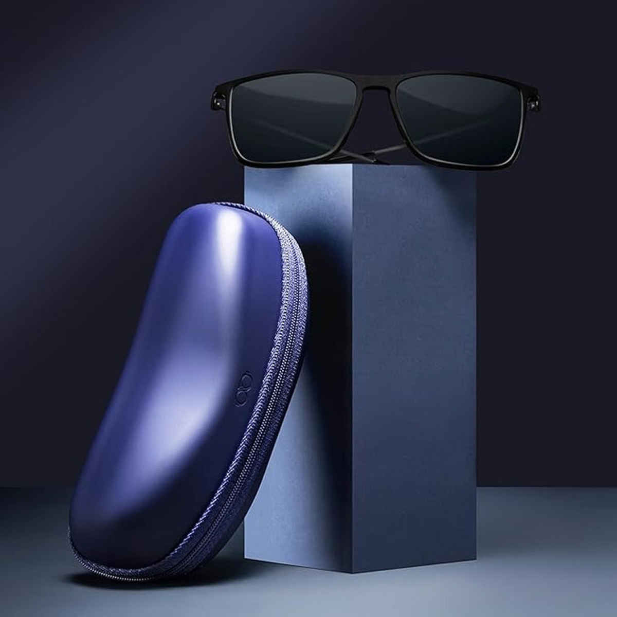 Vincent Chase By Lenskart Unisex Stainless Steel Sunglasses | Black - L