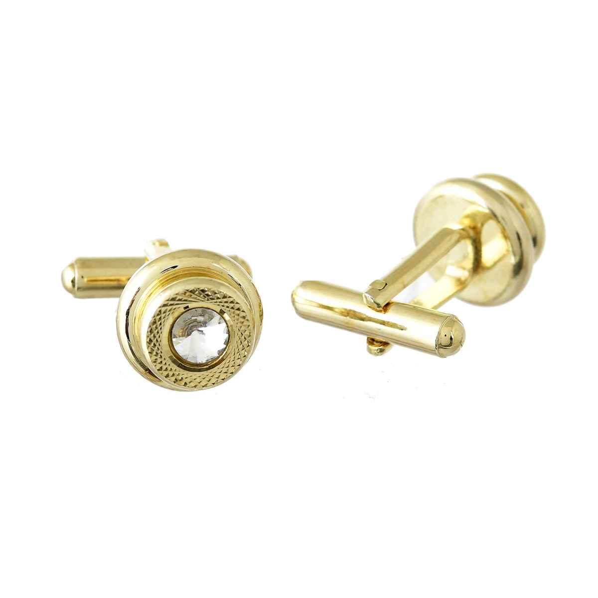 Voylla Elite Gold Men's Cufflinks