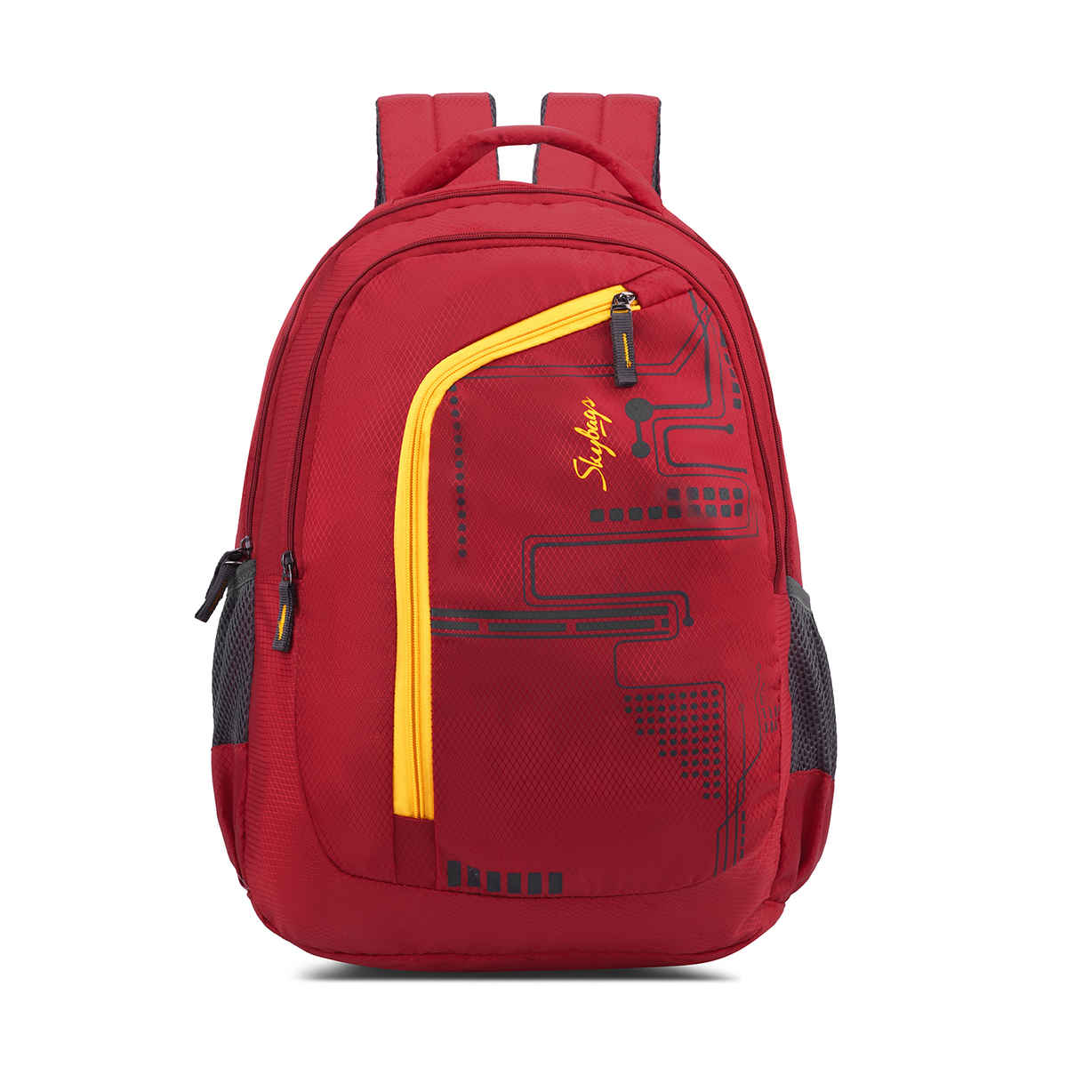 Skybags Unisex Logo Polyester 30 L Backpack | Red