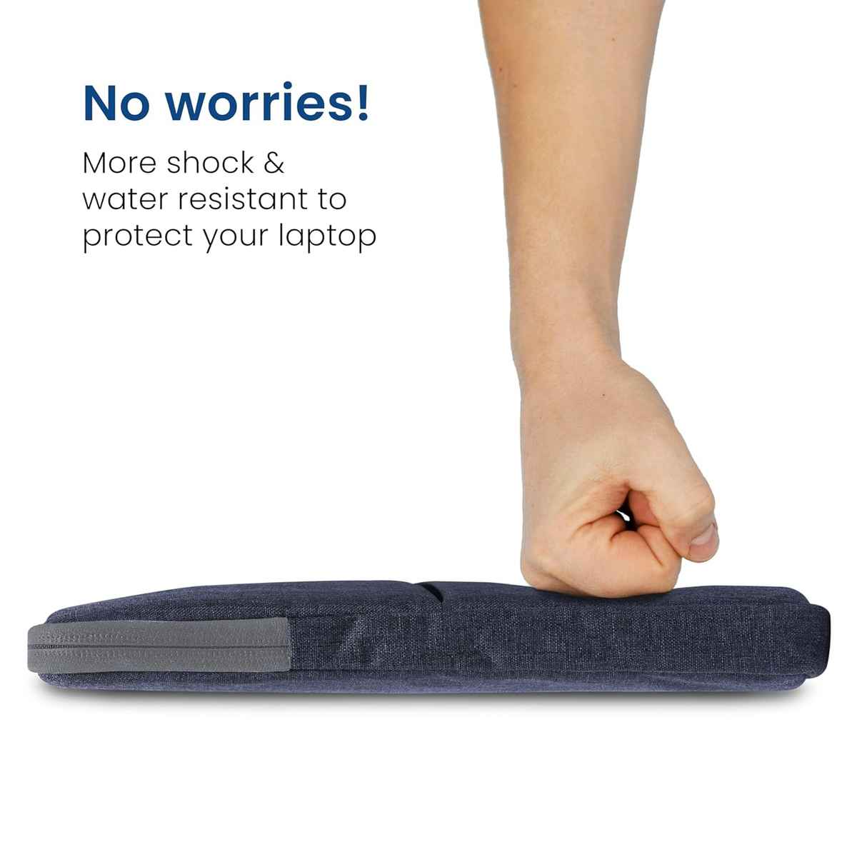 Craloft 15-15.6 Inch Laptop Sleeve Cover Bag for MacBook/Dell/HP/Lenovo - Office & Travel Use (L25)