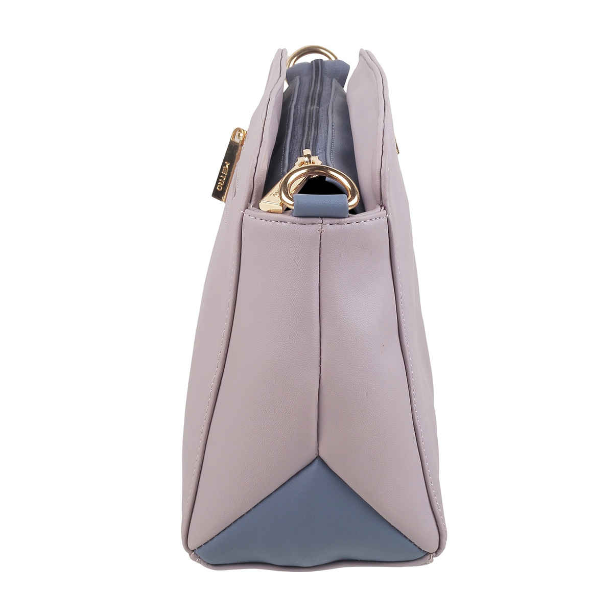 Metro Women's Textured PU 2.5 L Sling Bag | Purple and Blue - One Size