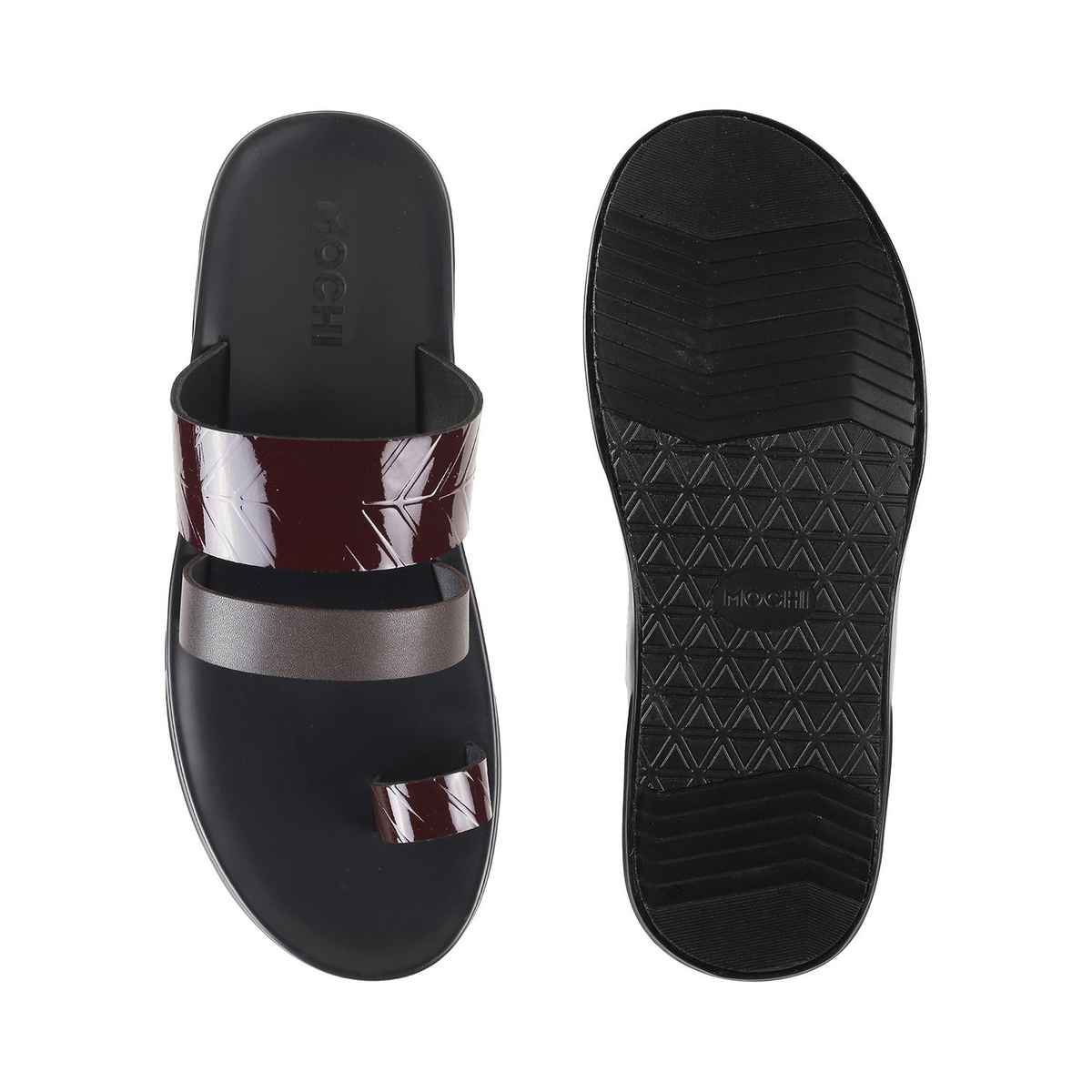 Mochi Men Brown Color Slip On Ethnic | Size UK 7 | 16-804